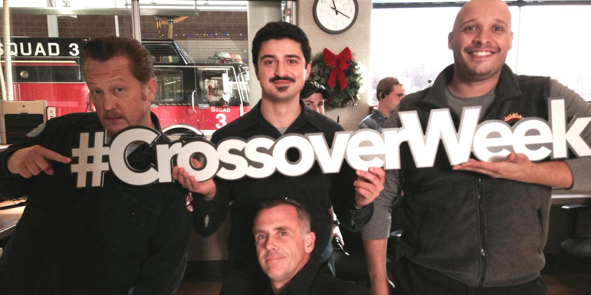 NBCOneChicago's tweet photo. Three squads unite for #CrossoverWeek TONIGHT at 10/9c on @NBC. http://t.co/ufg6fZZD3P