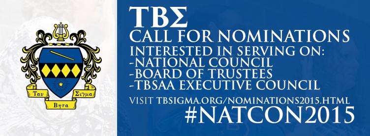 Are you interested in running for national office in 2015? Visit tbsigma.org for more info and to apply!