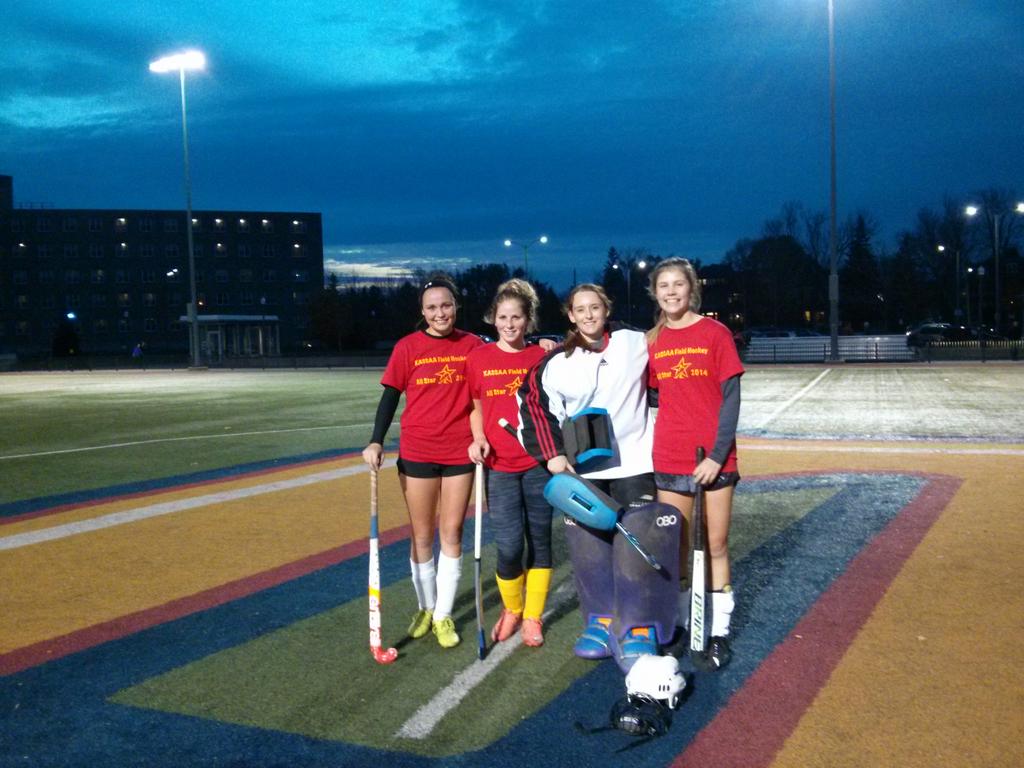 HCSSFieldHockey's tweet photo. @skyleeryan_ @lauracollingss @jewel_neill  @emma_bagshaw1 represent HCSS FH at the KASSAA All-Star Game! http://t.co/WEwV2lslc5