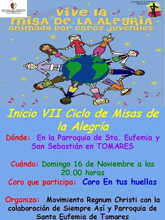 Jose Maria Goyarrola On Twitter El Proximo Domingo Comenzamos El Ciclo De Misas De La Alegria En La Parroquia De Santa Eufemia Estais Invitados Http T Co T0brsdwa7u Pequeño documental sobre la grabación y el espíritu del disco la misa de la alegría del grupo sevillano siempre así. twitter