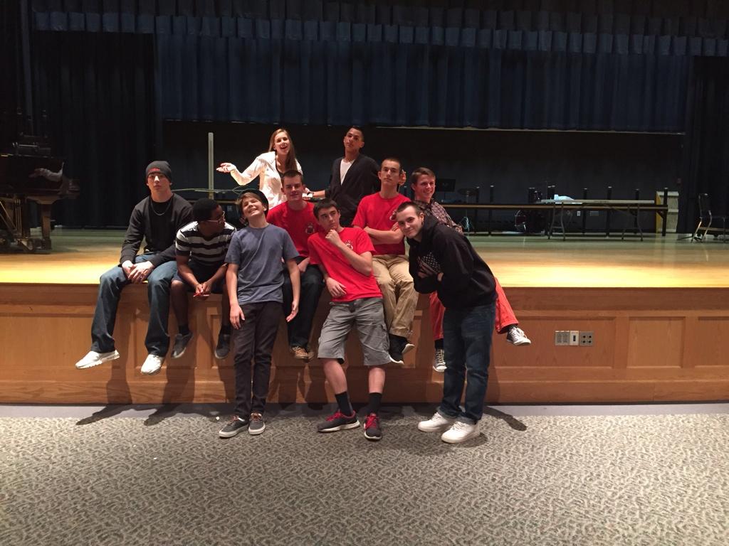 WH_2015's tweet image. Some of the Mr WH contestants &amp;amp; our hosts hard at work during rehearsal today! Come see them in action Wednesday @ 7!