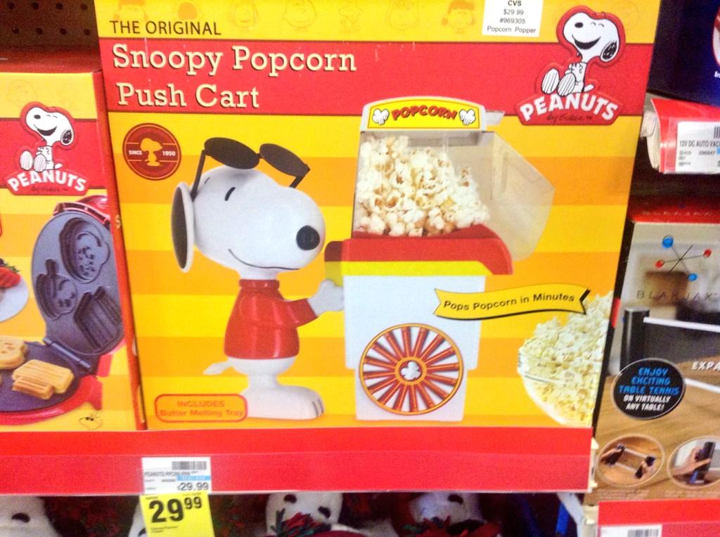 Mike Mozart Pop Artist Mimo Fantastic Snoopy Popcorn Hot Air Popper With Full Figure Snoopy As Joe Cool A Great Gift Value At 29 99 Cvs Extra Http T Co 2xsbplq7ir