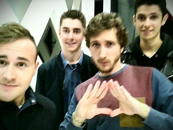 Axel_Lb_1's tweet photo. @BaptisteLecapl1 voulait faire partie de la TDF, on est simpa on a dit oui! #TDFGANG http://t.co/z5rVEhbeWJ
