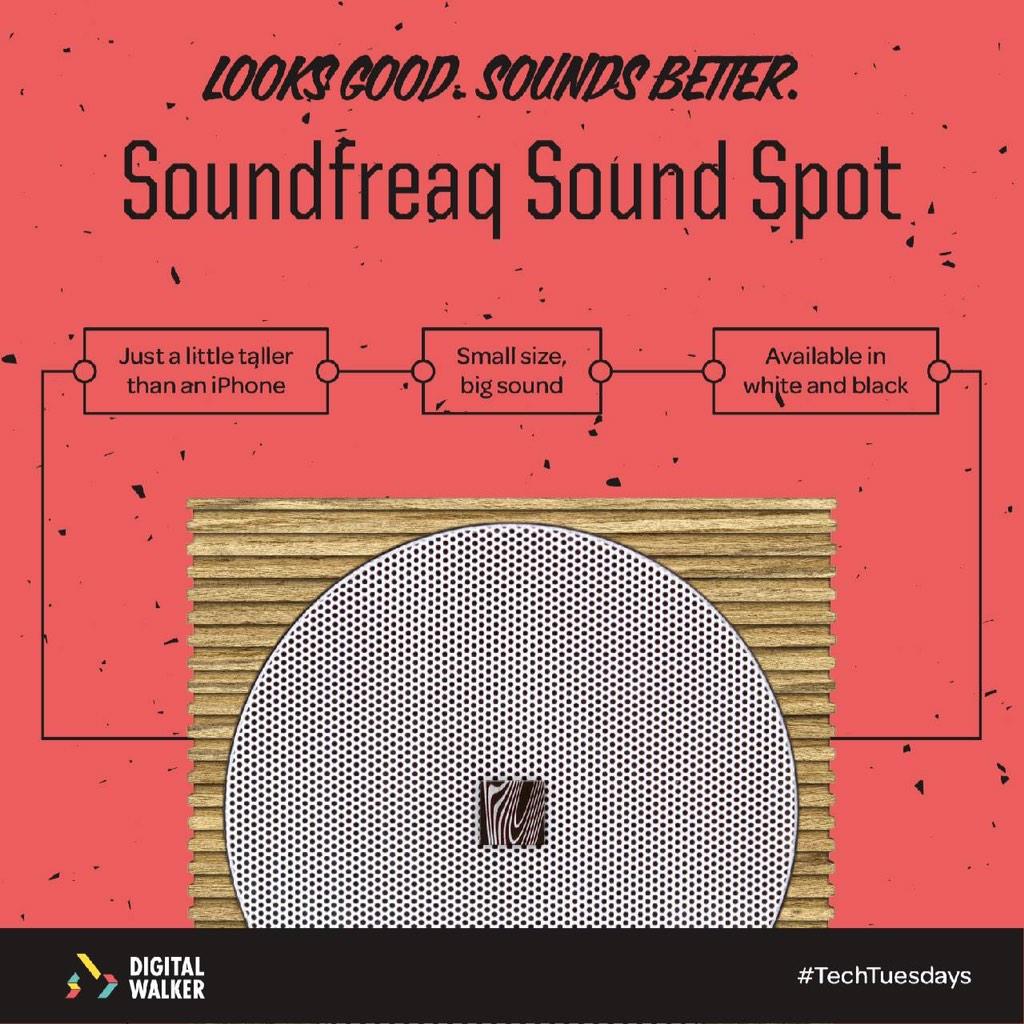 digitalwalkerPH's tweet image. #TechTuesday : Presenting Sounfreaq Sound Spot, small size, big sound! #DigitalWalker