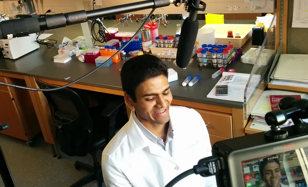 A sneak peek of <a href="/nanolyB/">Nanoly Bioscience</a> in a laboratory at the University of Colorado-Boulder #TheTechAwards nbcbayarea.com/techawards
