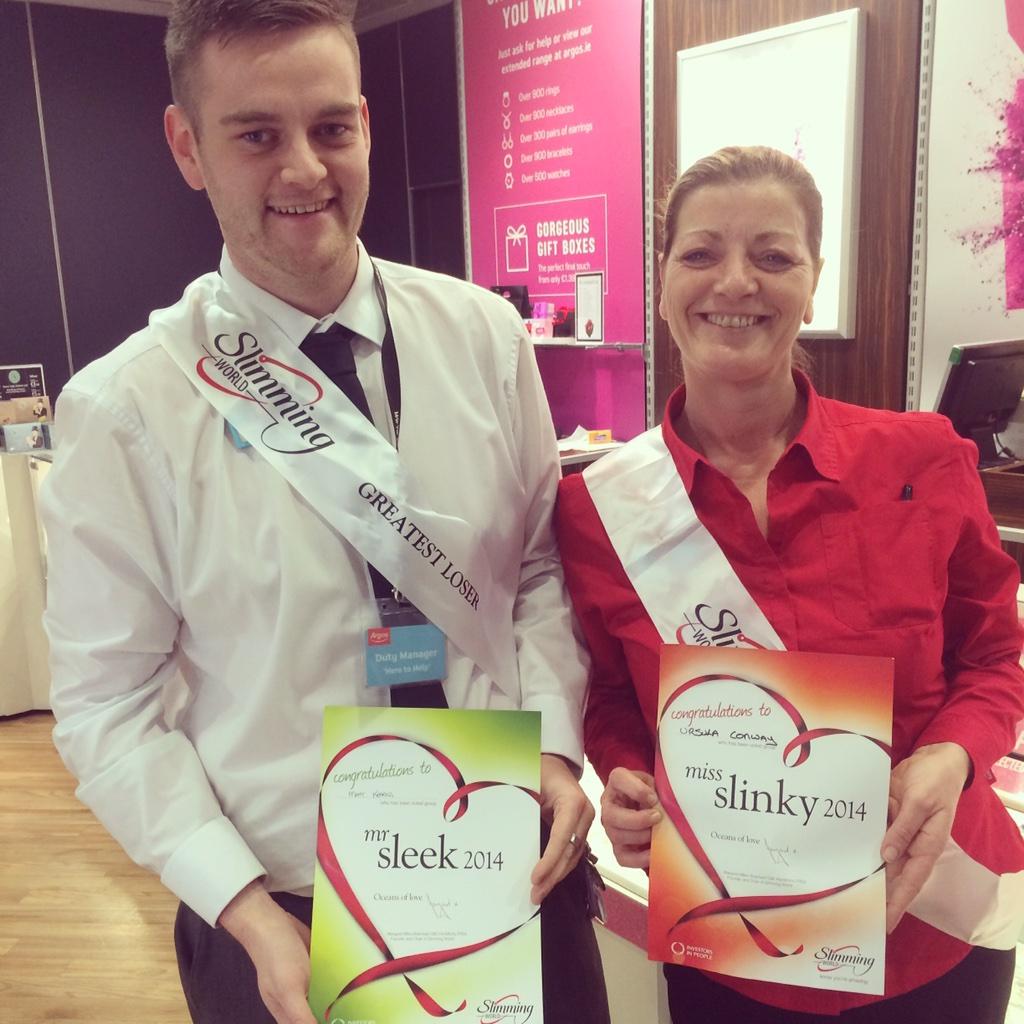 MattTkdmatty's tweet photo. Every good man needs a good woman. Argos Mr sleek and Ms slinky #10stone #slimmingworld #healthylife #skinnyminis http://t.co/6mR3T7m1oA