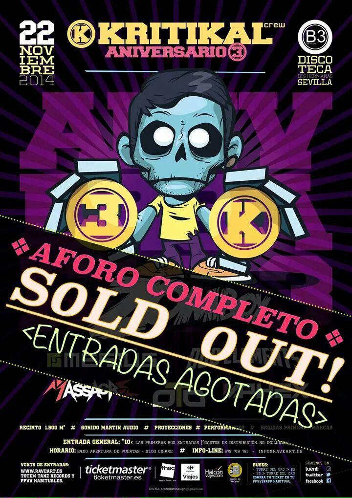 torilete85's tweet photo. #SoldOut #AforoCompleto #EntradasAgotadas http://t.co/ejK1DHMWRy