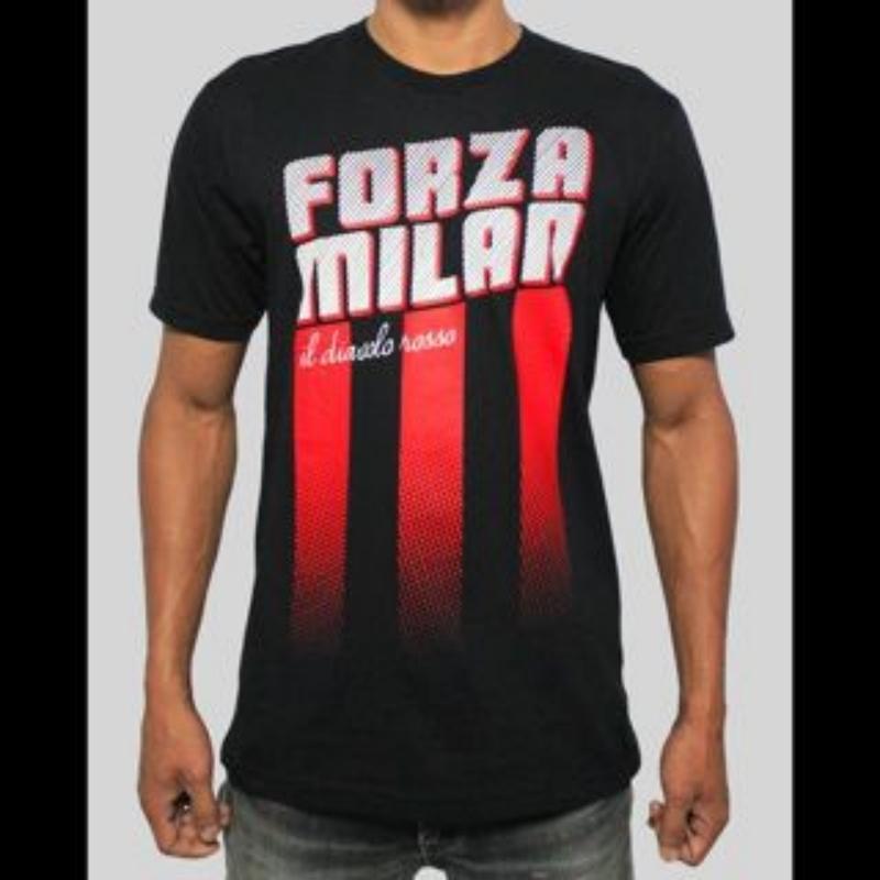 Ready stock kaos "forza milan" harga 90rb, udah termasuk ongkir !