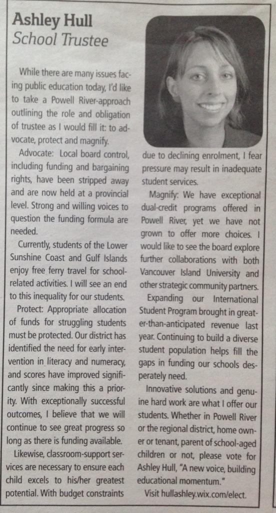 ashleyjhull's tweet image. From the Nov. 7th, Shopper. School Board profiles in preparation for November 15 #prvotes #prpeak