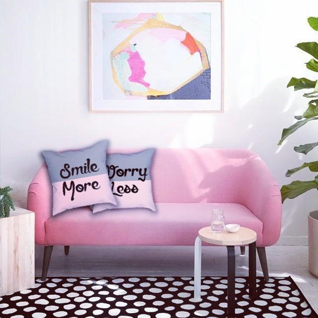 We have just added inspirational pillows to the mix. #pillows #inspirationalquotes #typographyquotes #homedecor #...