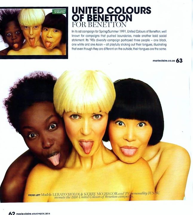 leratommoloi's tweet photo. #IconicBehaviour in the November @marieclaire_sa issue! #MCIconic #ModelBiz :) http://t.co/rYyDDtxg9U