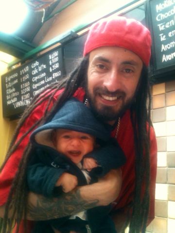 KIMEKAZERO's tweet photo. Con mi Tigre Guardián. Nahuel Zareb Sicua Gonzalez http://t.co/RwFow9Z4Zu
