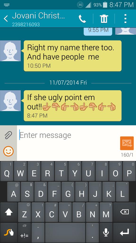 PTtheSailor's tweet photo. When your friend's texts are on point @FuckWhatUThot http://t.co/fLKQHAEd3G