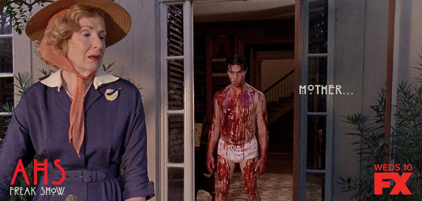 AHSFX's tweet photo. Oh Dandy. #AmericanHorrorStory http://t.co/w5WbPNFUnq