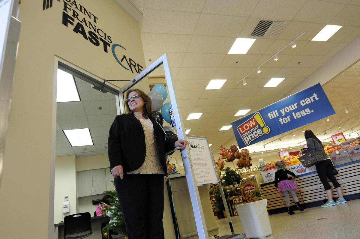 Eggs, milk and vaccinations? Saint Francis launches a new type of clinic at Stop &amp; Shop. cour.at/1su3ntH