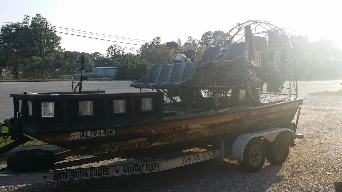 Southlegendstv's tweet photo. We had a blast on the Southern Draw Fan Boat bowfishing with On Target Outfitters out of Lanett, Alabama. http://t.co/gZY9w6TAZj