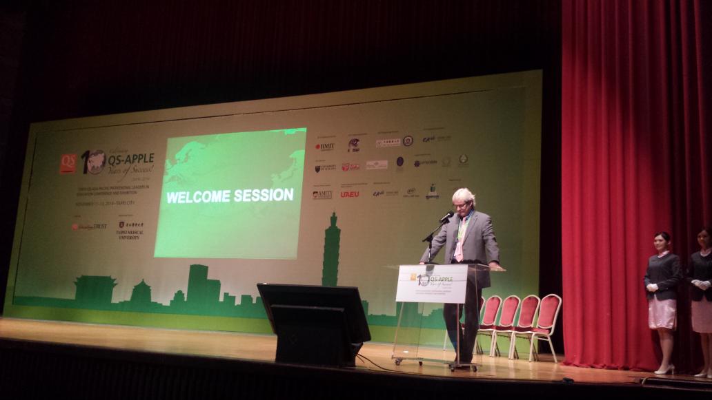 #QSAPPLE kicks off in #Taipei, Taiwan where over 90% of the world's #notebooks are made. #technology #highered