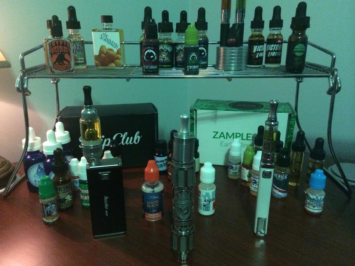 CrawlinC6's tweet image. The collection @HaloCigs @V3tronix @Innokintech @aspirecigs @myvaporstore_ny #iTastevv #iTasteMVP #Nautilus #K1