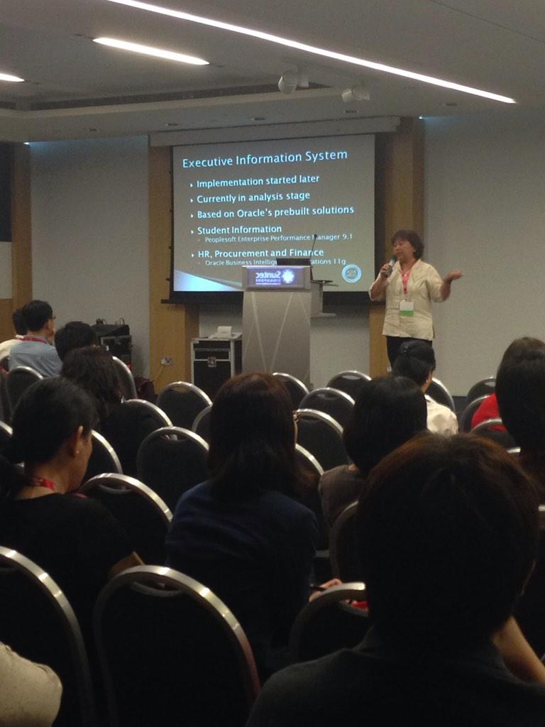UP_ICT's tweet photo. Dr. Annette Lagman, Consultant for the #eupproject presenting at the Asia HEUG Conference in Suntec City, Singapore http://t.co/RTw6Lq7j7B