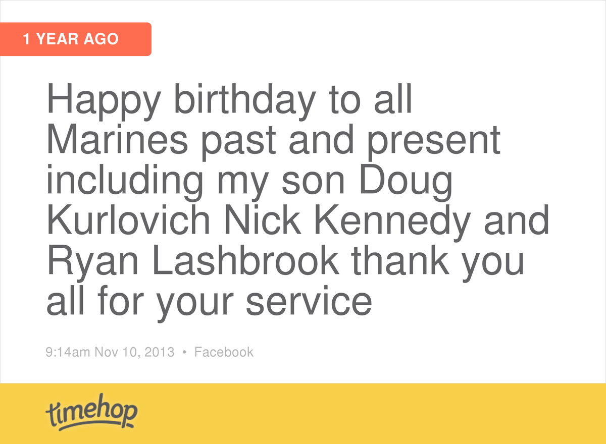 cheryl2259's tweet photo. Exactly 1 year ago today! (via @timehop) http://t.co/WIFC9Pw8KP http://t.co/AbXS4qI8V6