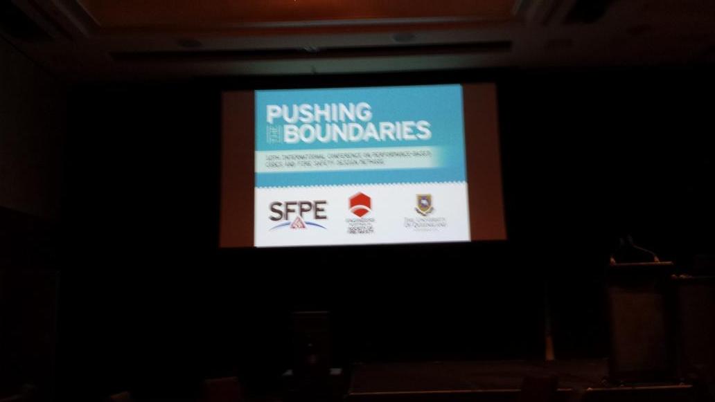 ShaneClary66's tweet photo. The  10th International Conference on Performance Based Codes and Fire Safety Design Methods is now in progress. http://t.co/hSRAkAOqTa