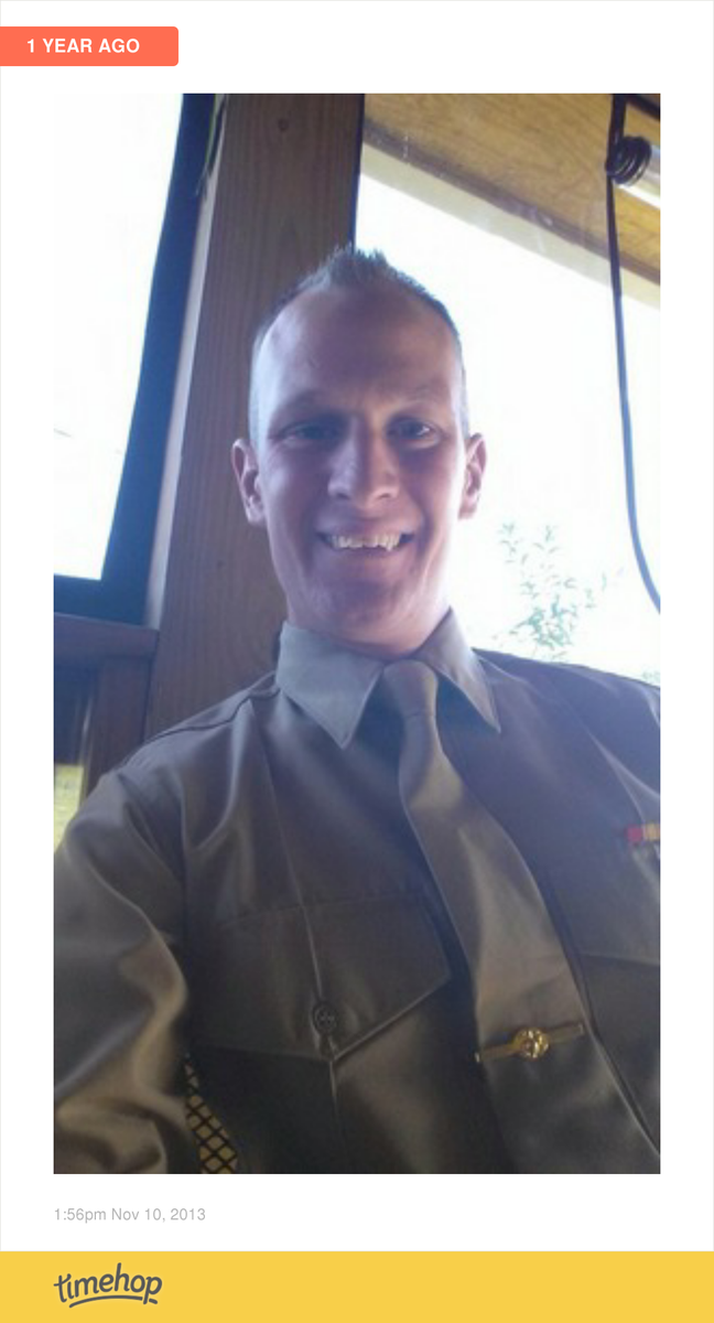 cheryl2259's tweet photo. My buddy my son my Corporal happy birthday Marine  http://t.co/Gt73ABAoVD http://t.co/HkfVIWq0P0
