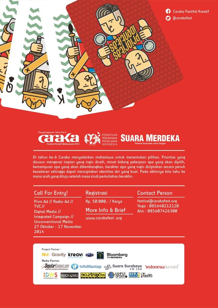 kreavi's tweet photo. Siapa aja nih yang ikutan @carakafest 2014? Yuk ikuti keseruannya! http://t.co/05mLtjvtfK