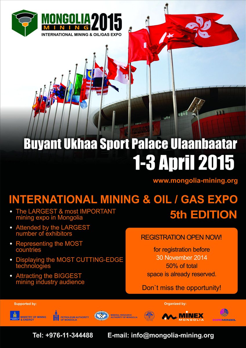 MonMiningExpo's tweet photo. http://t.co/04Ez6FIsF5