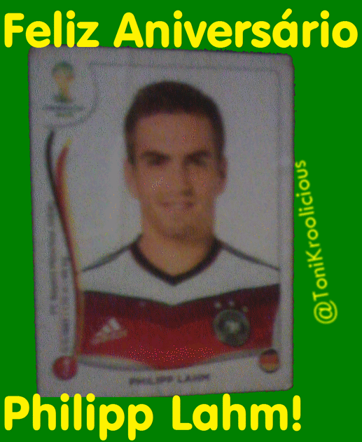 Happy birthday, Philipp Lahm !! You deserve everything good,Captain! 31 year old !!! 