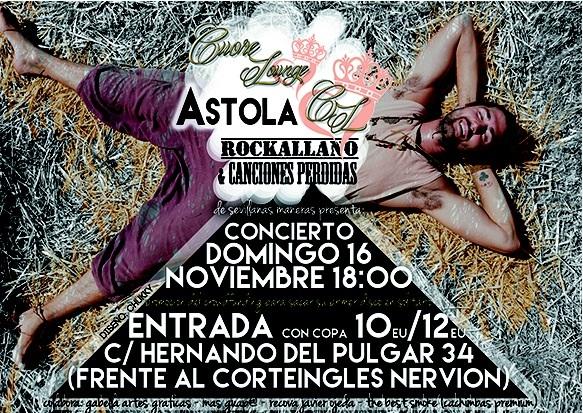 CONCIERTO EN SEVILLA, Este domingo estaré tocando en pleno barrio de nervión, un sitio pequeñin, corre que no cabes!!