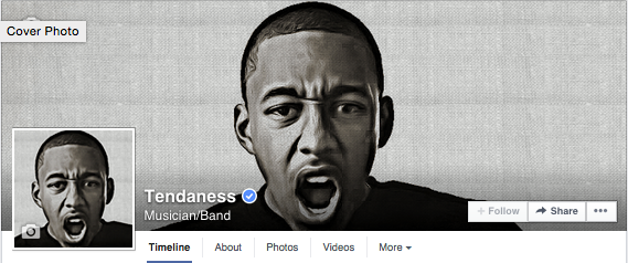 tendamixlabel's tweet photo. We would like to congratulate our number 1 artist Tendaness @tendxness for getting verified on Facebook! http://t.co/8WlbxwrWvL