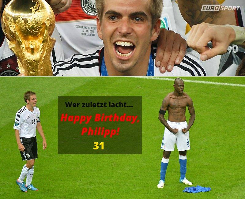 Happy Birthday Philipp Wer zuletzt lacht, lacht am besten. ;-)   11.11.1983 
