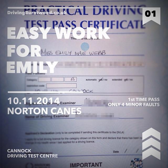 RBInstructor's tweet image. #drivingtest #passed #cannock #lichfield #burntwood #rugeley #licence #veryhappy #car #proud #happy #celebrate #b...