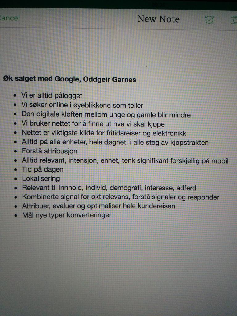 Oddgeir Garnes om hvordan lykkes med ehandel #metronetbreakfast #Google