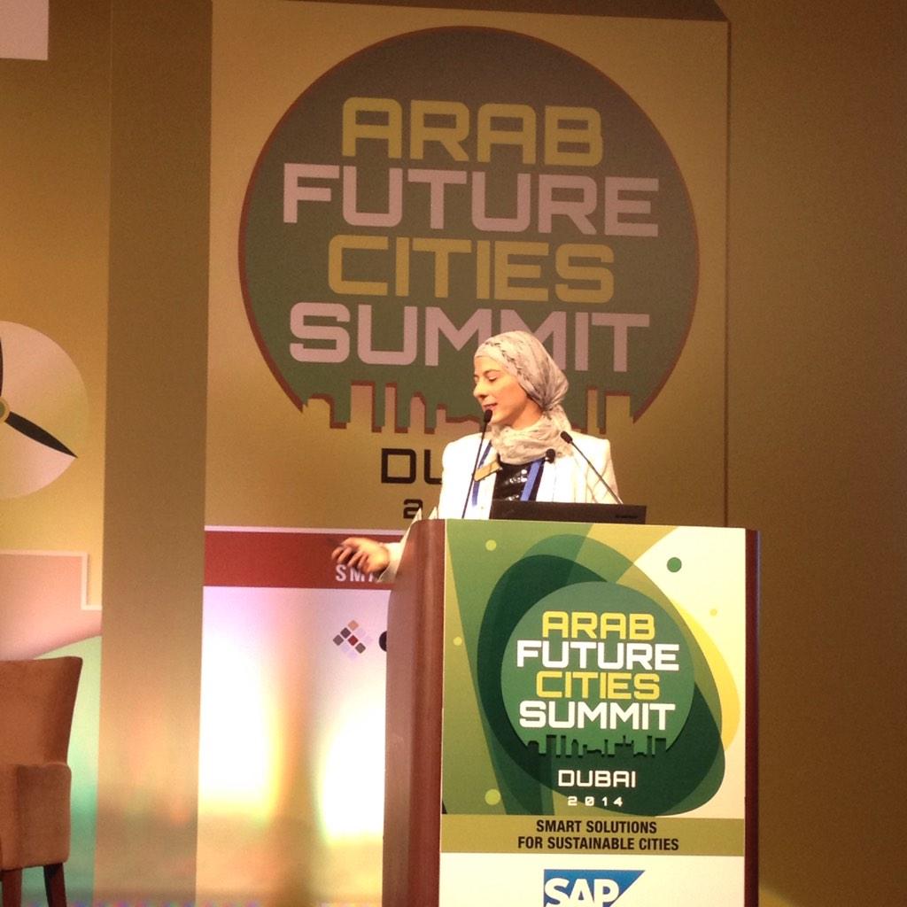 expotradeglobal's tweet image. Panelist for &apos;ITS for Smarter Cities&apos; - Eng. Zeina Nazer, Secretary General at ITS Arab #AFCSAE2014