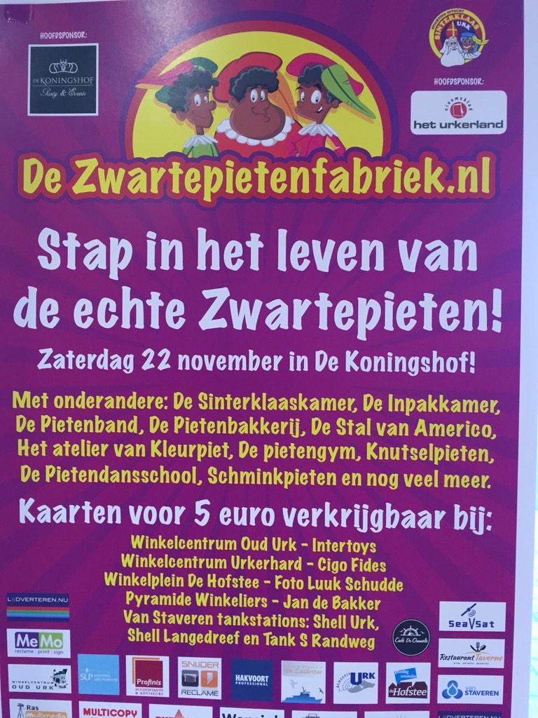 Nu verkrijgbaar de kaarten voor zwartepieten fabriek. Ochtend en middag kaarten. RETWEET EN WIN
