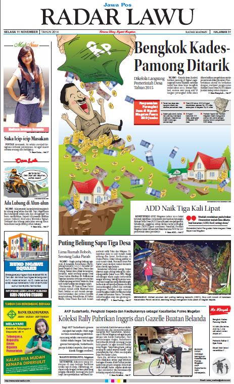 Jawa Pos Radar Lawu edisi hari ini