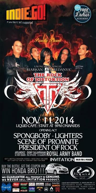 Support Lokal Rock Djogja, monggo diramaikan @ liquid cafe !!!