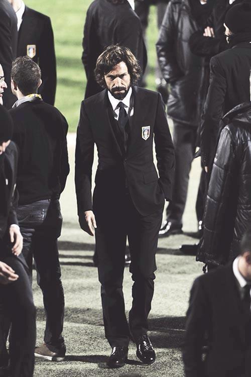 Pirlo. 

(<a href="/Pirlo_official/">Andrea Pirlo</a>) #Legend #Azzurri #NoPirloNoParty