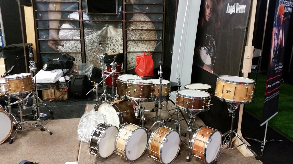 AngelDrums1's tweet photo. London Drums show 2014 ;) http://t.co/VdE75PWPPS