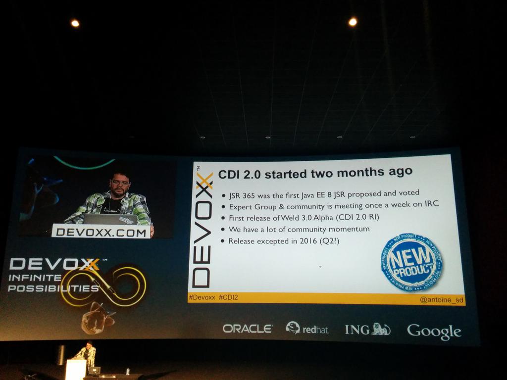 aminebenza's tweet image. #CDI2 with @antoine_sd  #Devoxx