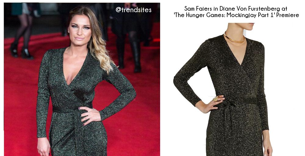 sam faiers wrap dress