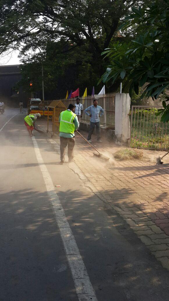 dmc_daman's tweet photo. Cleanliness Drive http://t.co/luq71Clfma