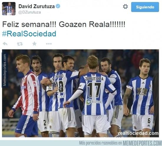 memedeportes's tweet photo. Ojo a la puyita de Zurutuza a Griezmann  http://t.co/1dL6N77qrb http://t.co/YdFJniz3IH