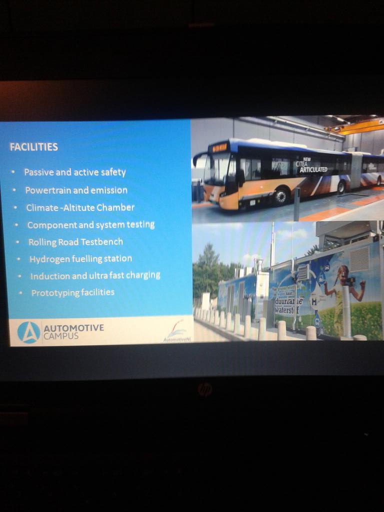 BusTech2014's tweet image. #bustech conferentie: Nu Daniel de Klein van automotive campus