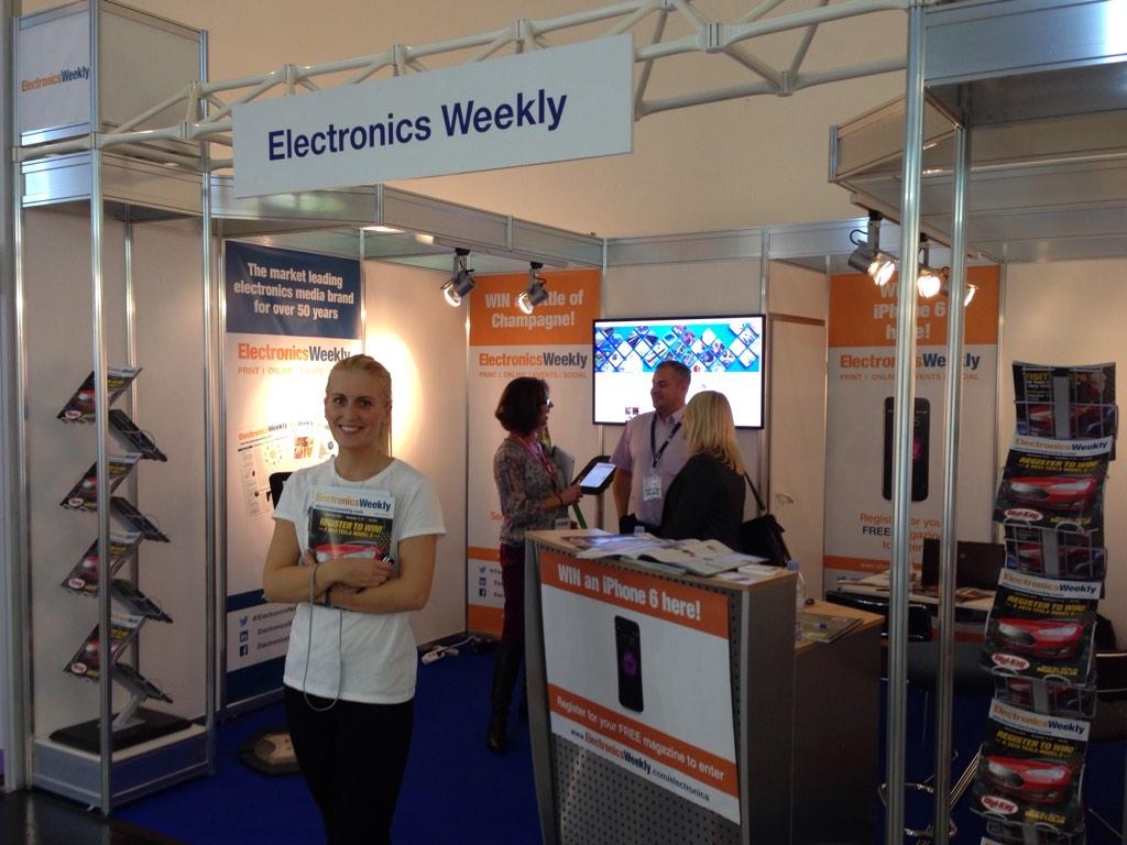 ElectronicsNews's tweet image. Meet us at #elec14 #Electronica2014 stand A6 569 for a chance to win iPhone 6!