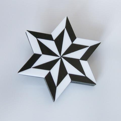 Laser cut acrylic jewellery artist, Deborah Crow from Li'l Corbeau Jewellery will be at Bespoke on tomorrow