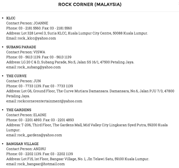 IsmayaLive's tweet photo. Buy in #RockCorner outlets! “@Nami_Shhi: @IsmayaLive how to book a tix , and take a tix in malaysia ?” http://t.co/5vBOuXQqMl