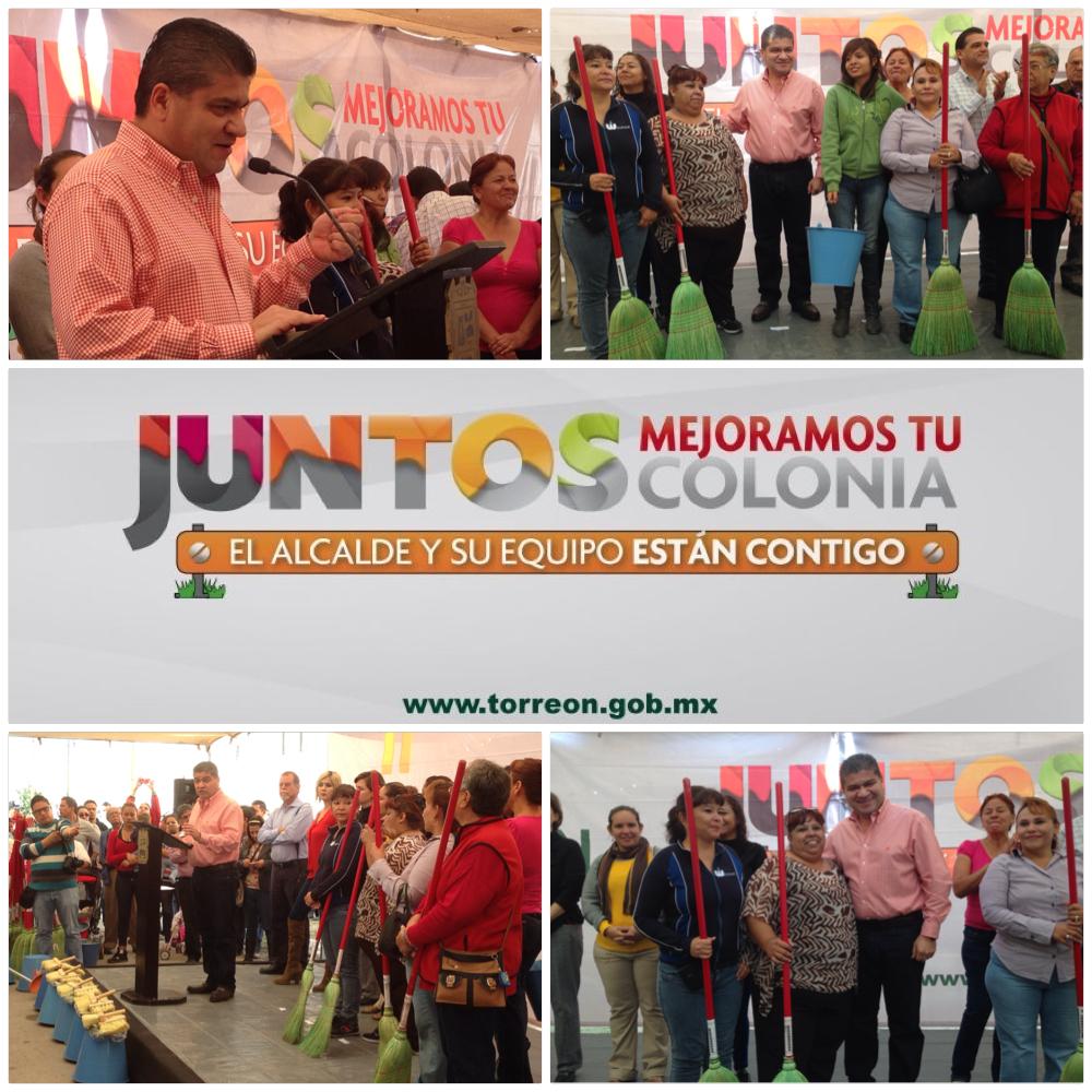 Juntos Mejoramos Tu Colonia en Rincon la Merced #Torreón #HagámosloJuntos