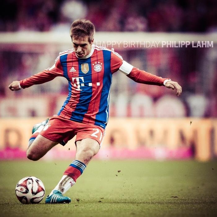Happy 31st birthday to skipper Philipp Lahm

Have a great day 